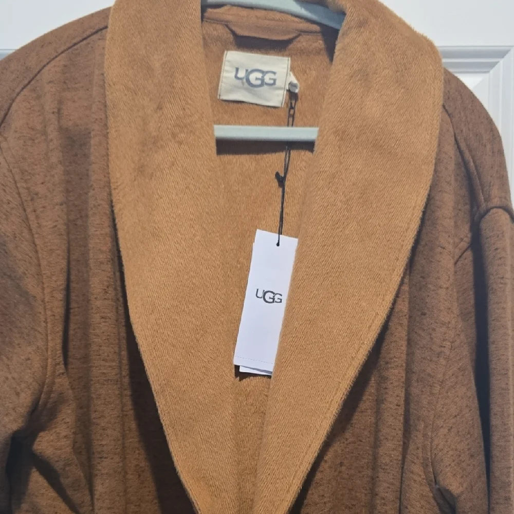 UGG Duffieled Dillard Womens Mens Robe - Picture 3 of 7